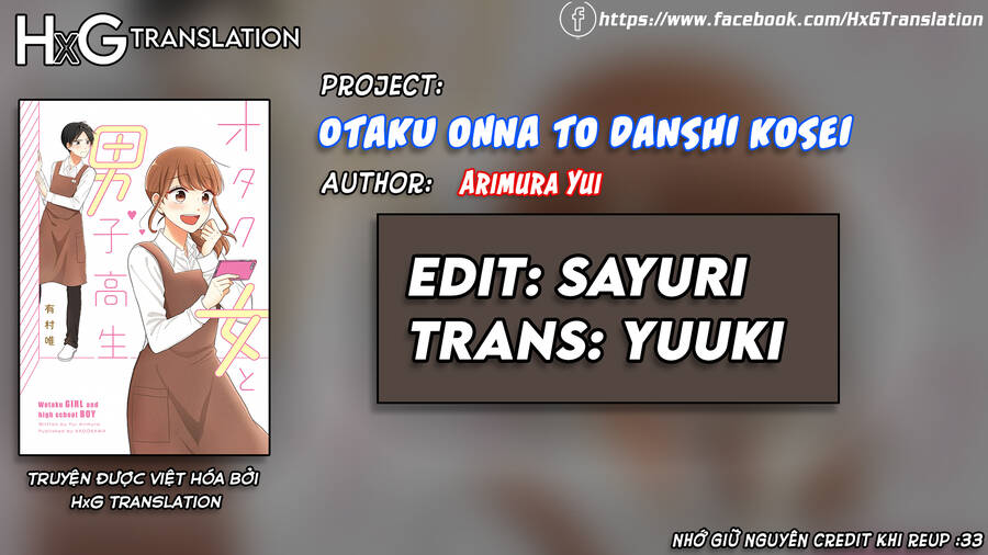 Wotaku Girl And High School Boy Chapter 27 - Trang 3