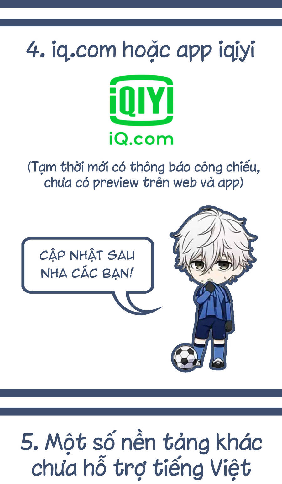 Tiền Đạo Số 1 Chapter 189 - Next Chapter 190