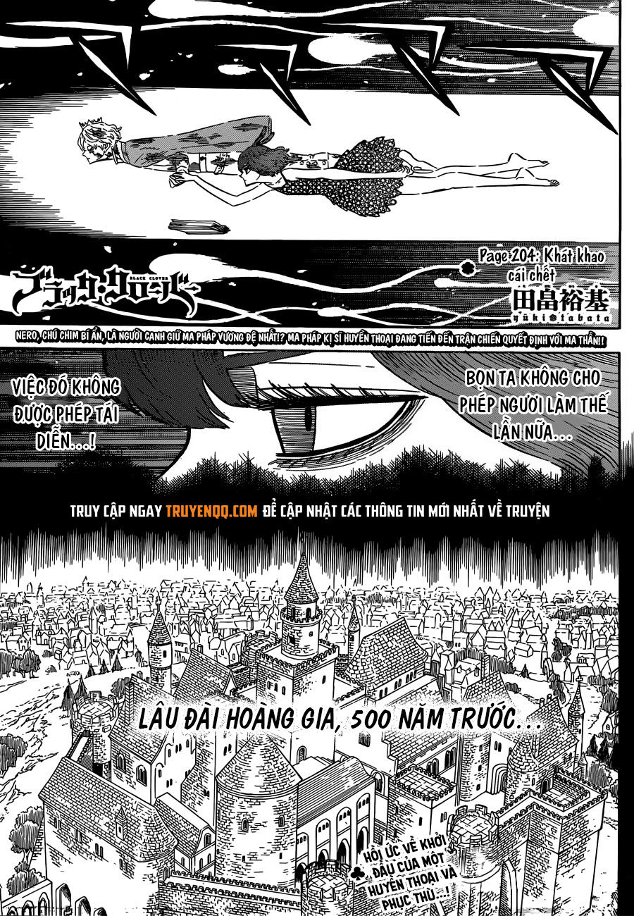 Black Clover - Thế Giới Phép Thuật Chapter 204 - Next Chapter 205