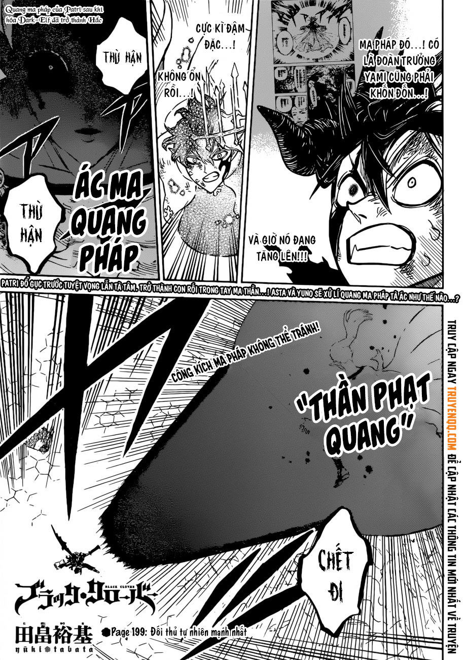 Black Clover - Thế Giới Phép Thuật Chapter 199 - Next Chapter 200