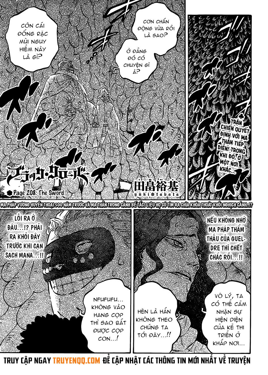 Black Clover - Thế Giới Phép Thuật Chapter 208 - Next Chapter 209