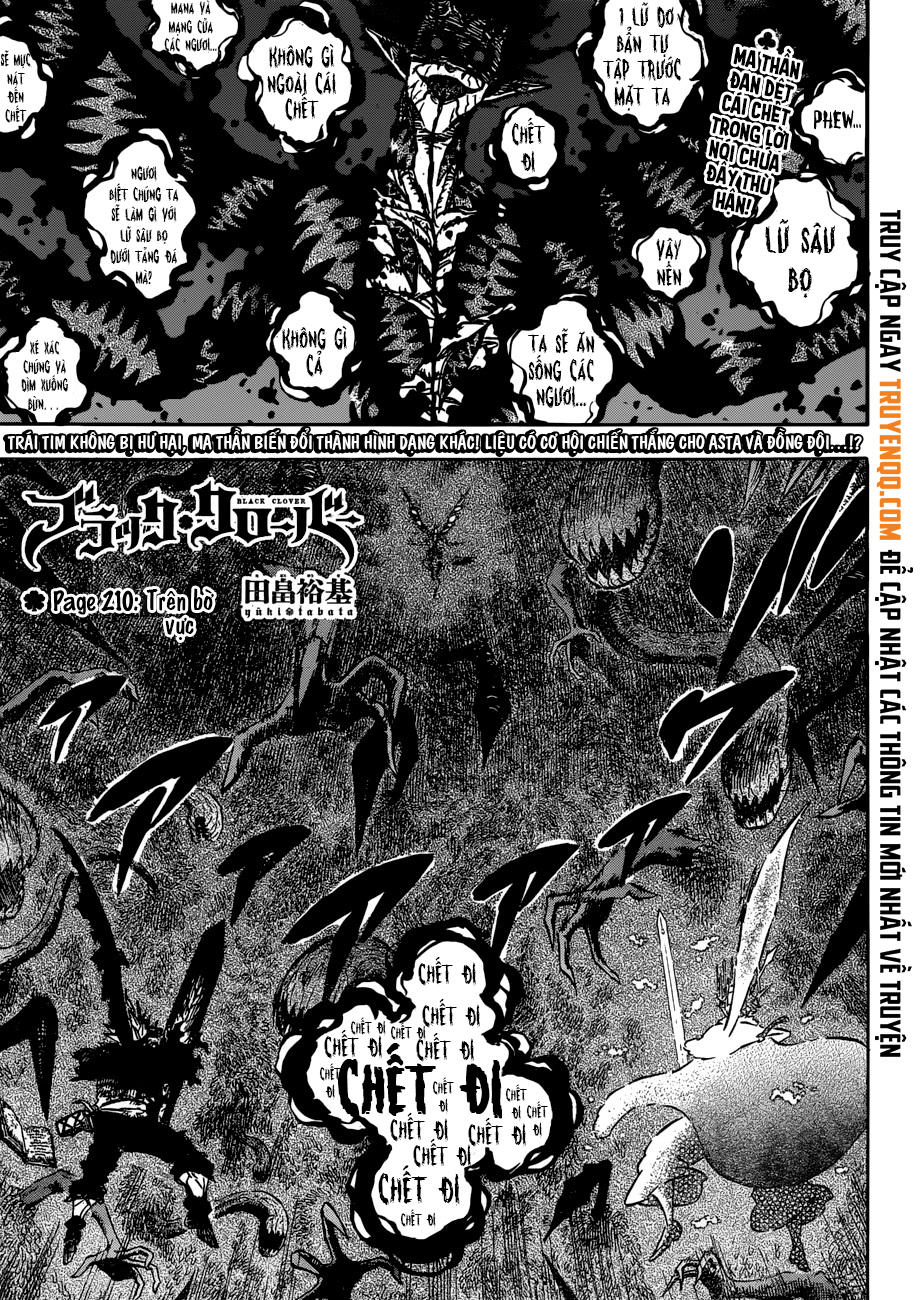 Black Clover - Thế Giới Phép Thuật Chapter 210 - Next Chapter 211