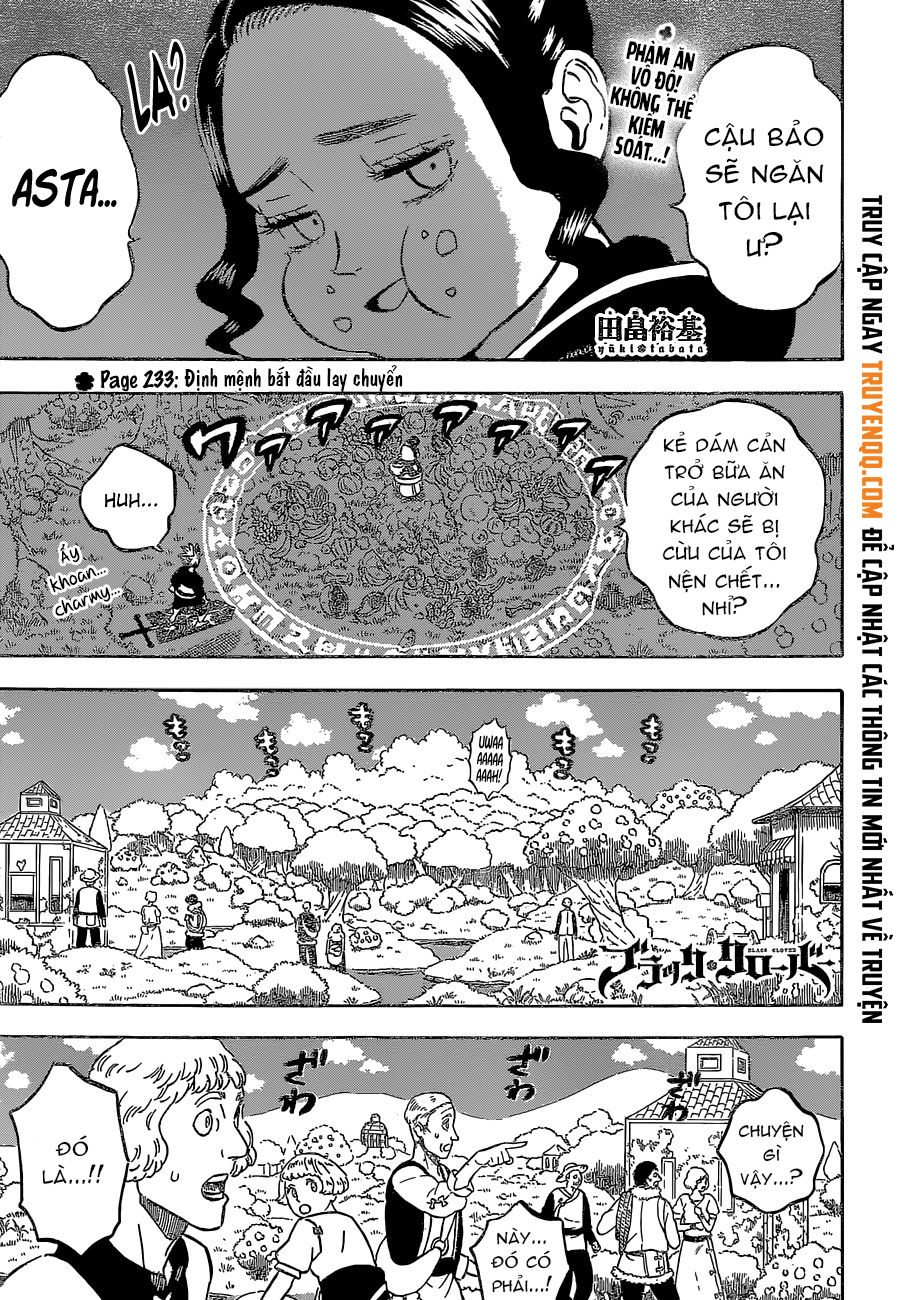 Black Clover - Thế Giới Phép Thuật Chapter 233 - Next Chapter 234