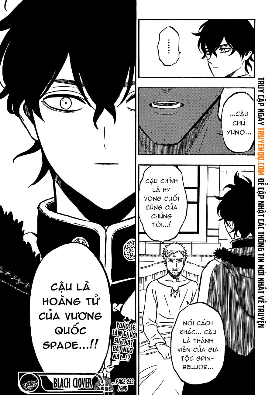 Black Clover - Thế Giới Phép Thuật Chapter 233 - Next Chapter 234