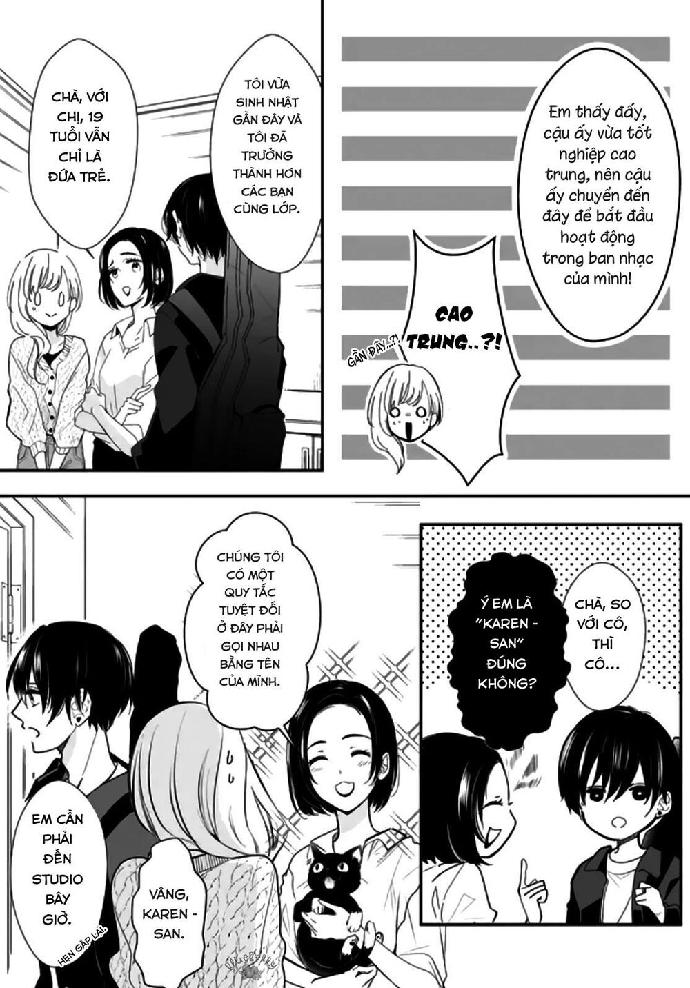 Mugi-Kun Koi Wo Shite Wa Ikenai Chapter 1 - Trang 3