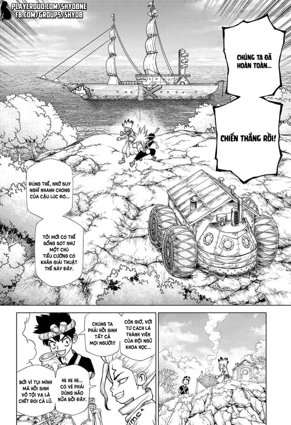 Dr.stone Chapter 138 - Next 