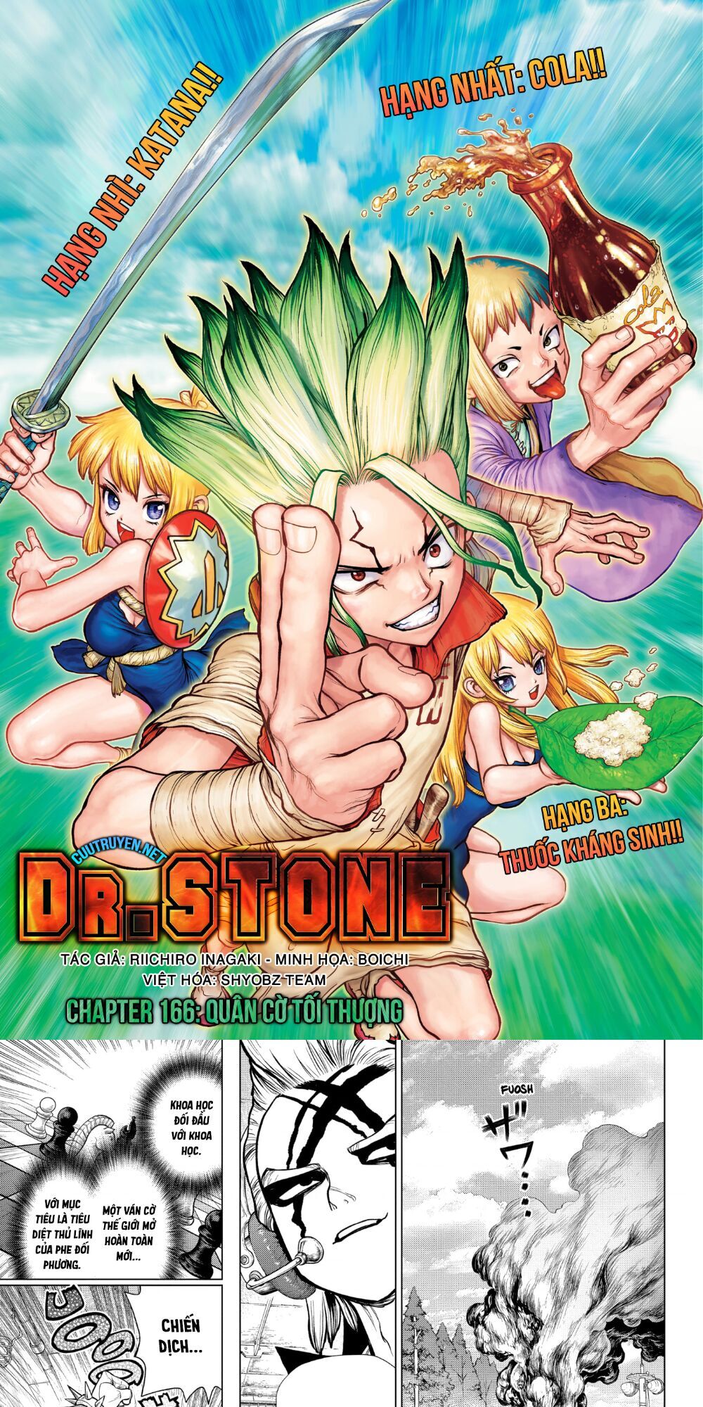 Dr.stone Chapter 166 - Next 