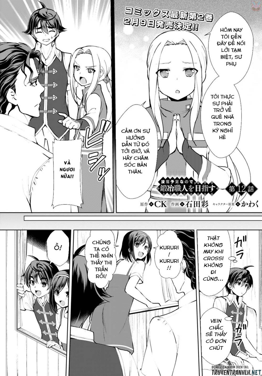 Botsuraku Youtei Nanode, Kajishokunin Wo Mezasu Chapter 12 - Next Chapter 13