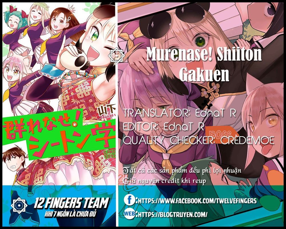 Murenase! Shiiton Gakuen Chapter 74 - Trang 3