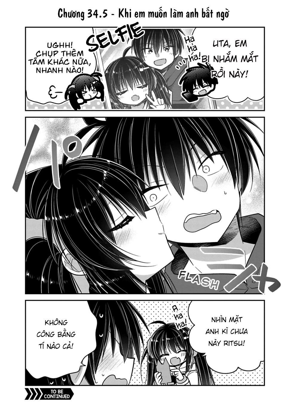 Siscon Ani To Brocon Imouto Ga Shoujiki Ni Nattara Chapter 34.5 - Trang 2