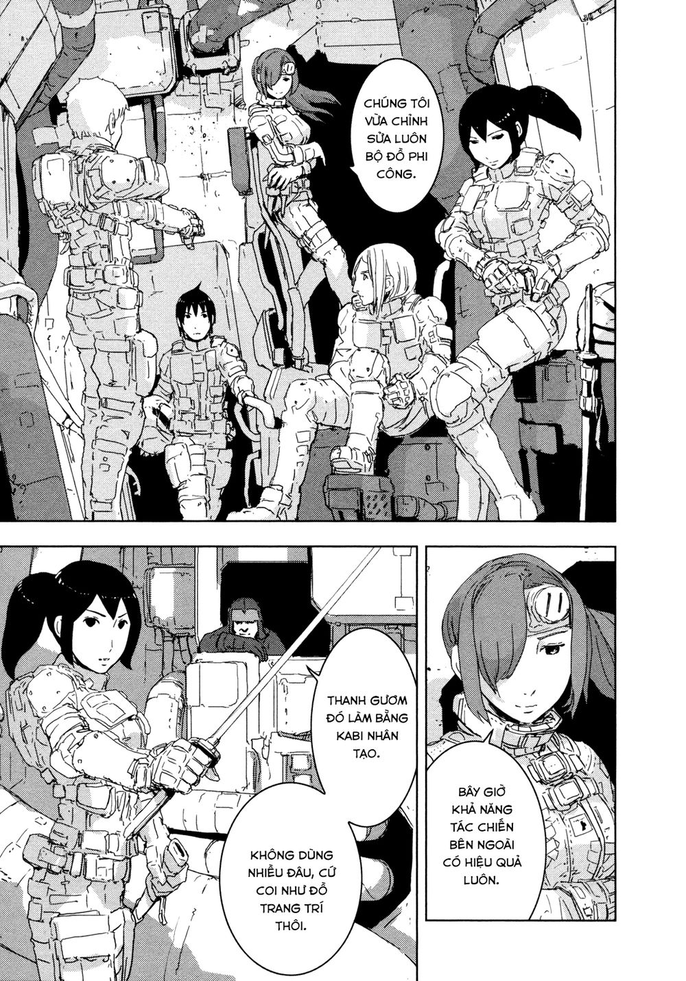 Sidonia No Kishi Chapter 36 - Trang 3