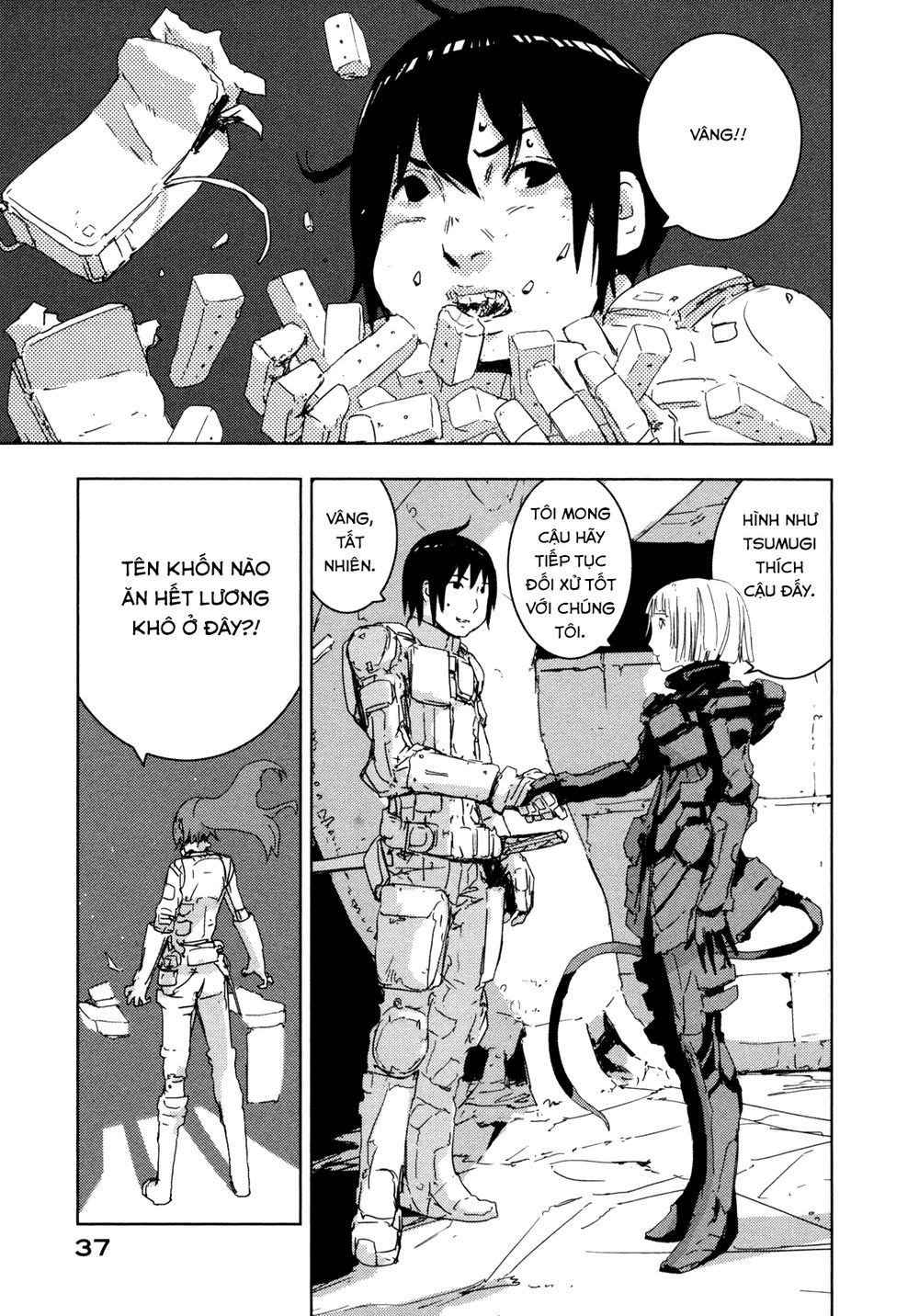 Sidonia No Kishi Chapter 36 - Trang 3