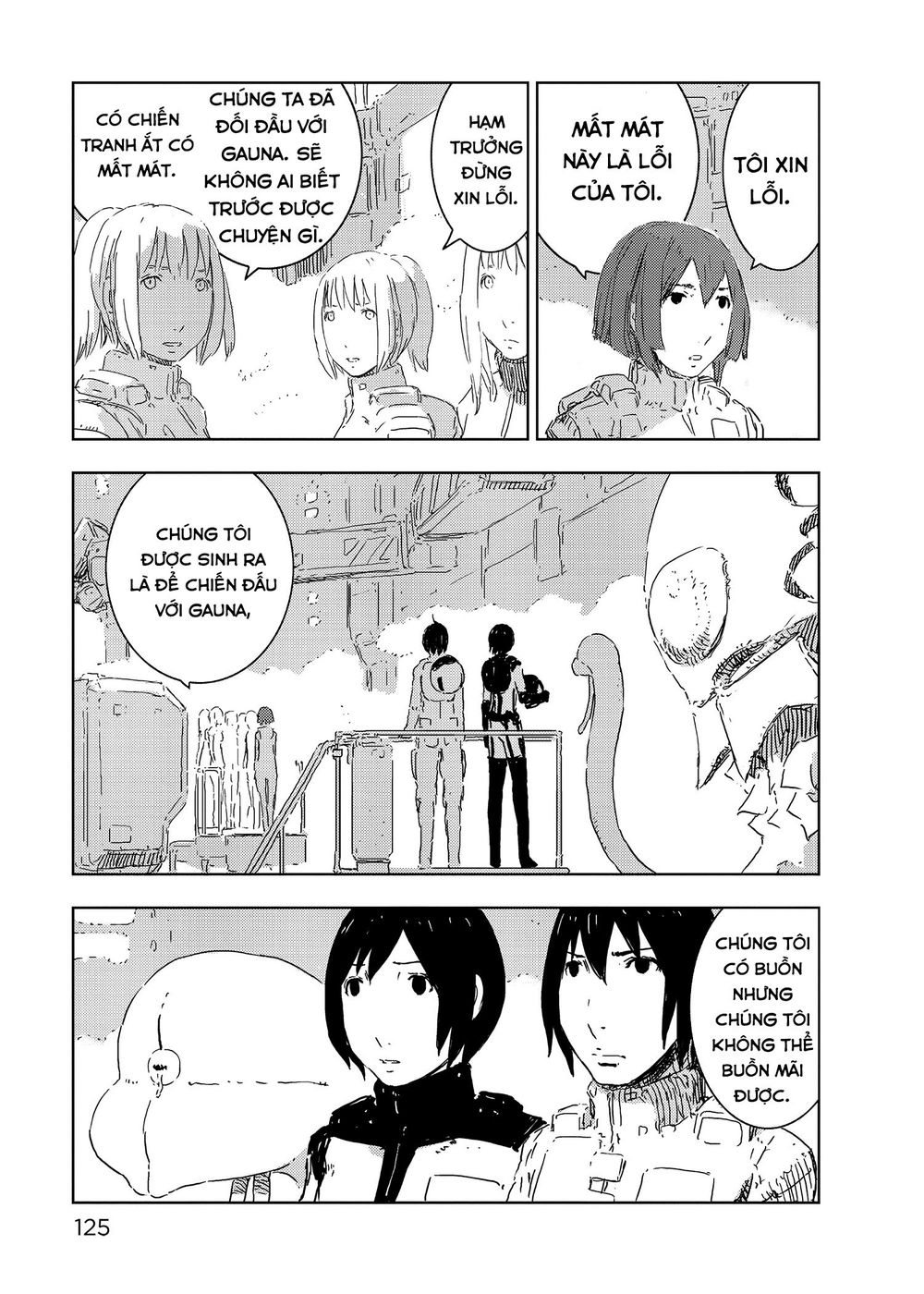 Sidonia No Kishi Chapter 58 - Trang 3