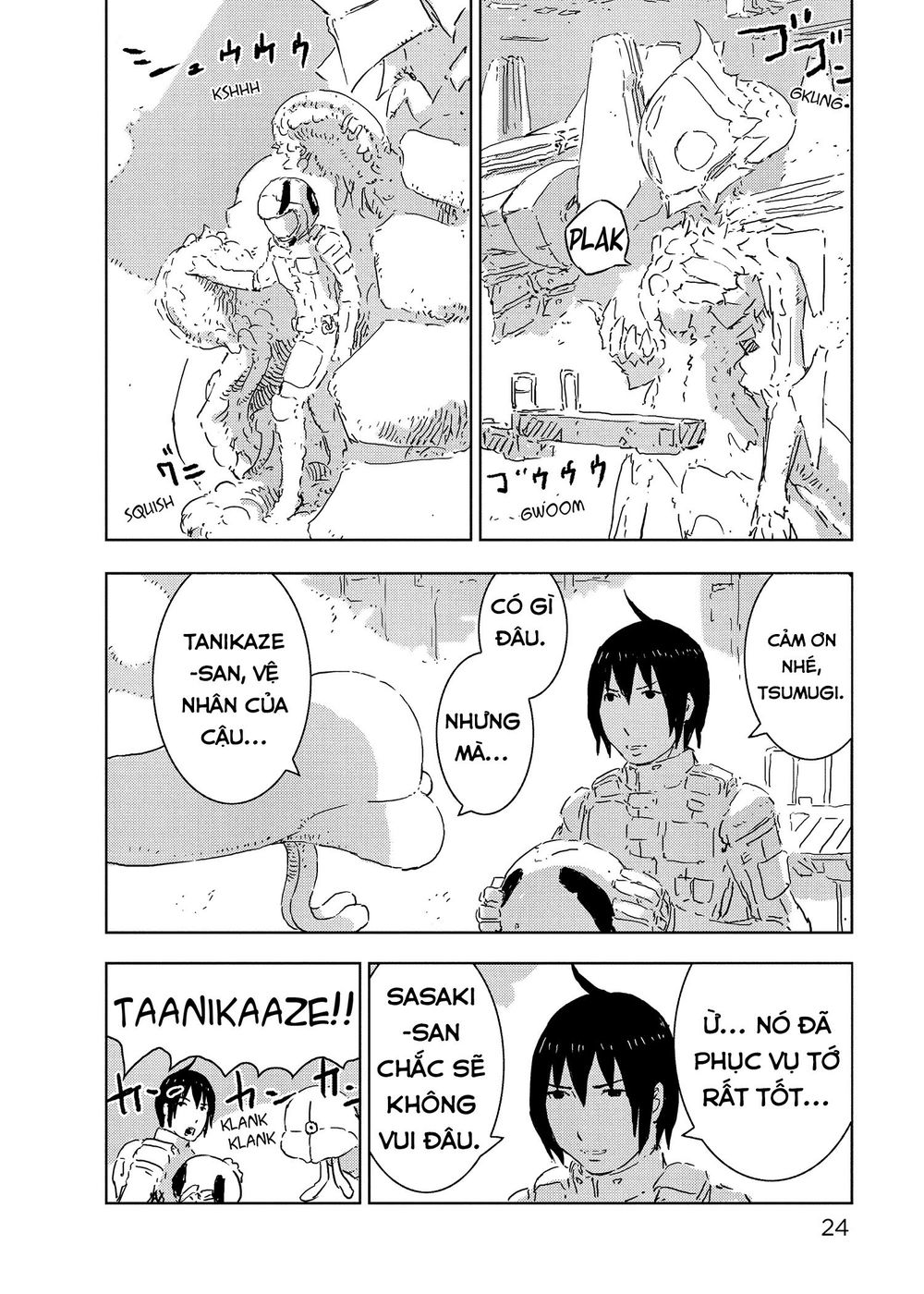 Sidonia No Kishi Chapter 60 - Trang 3