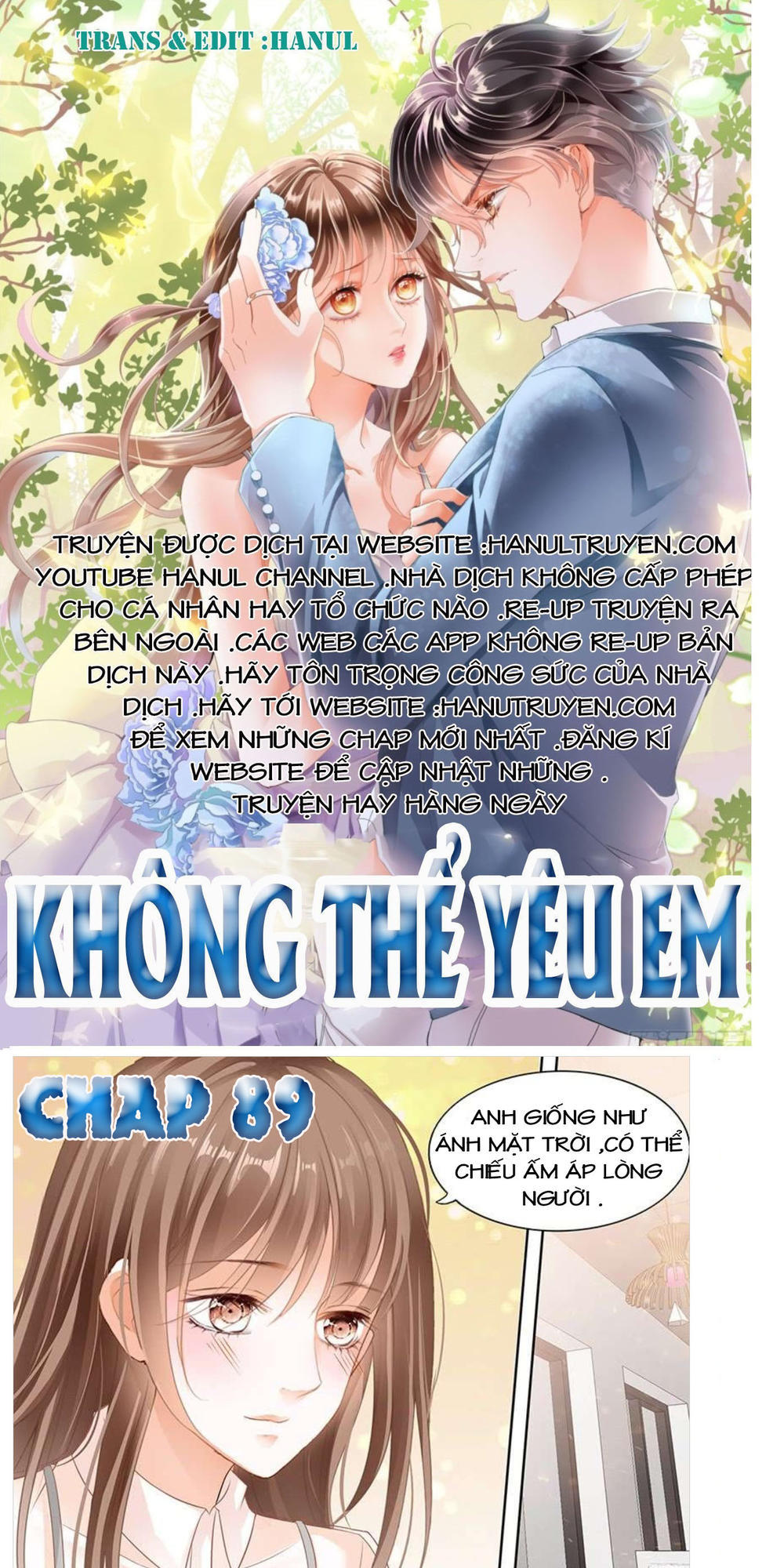 Không Thể Yêu Em Chapter 89 - Next Chapter 90