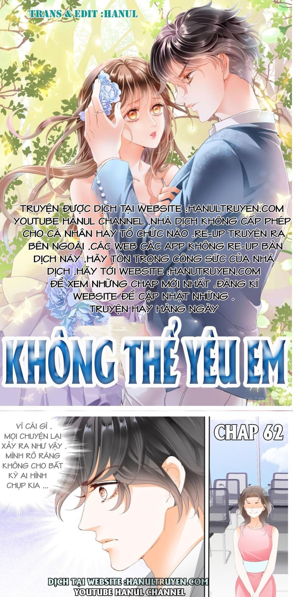 Không Thể Yêu Em Chapter 62 - Next Chapter 63