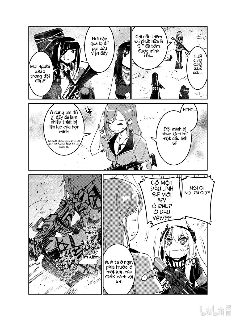 Girl Frontline - Song Of Humanoid Chapter 20 - Trang 2