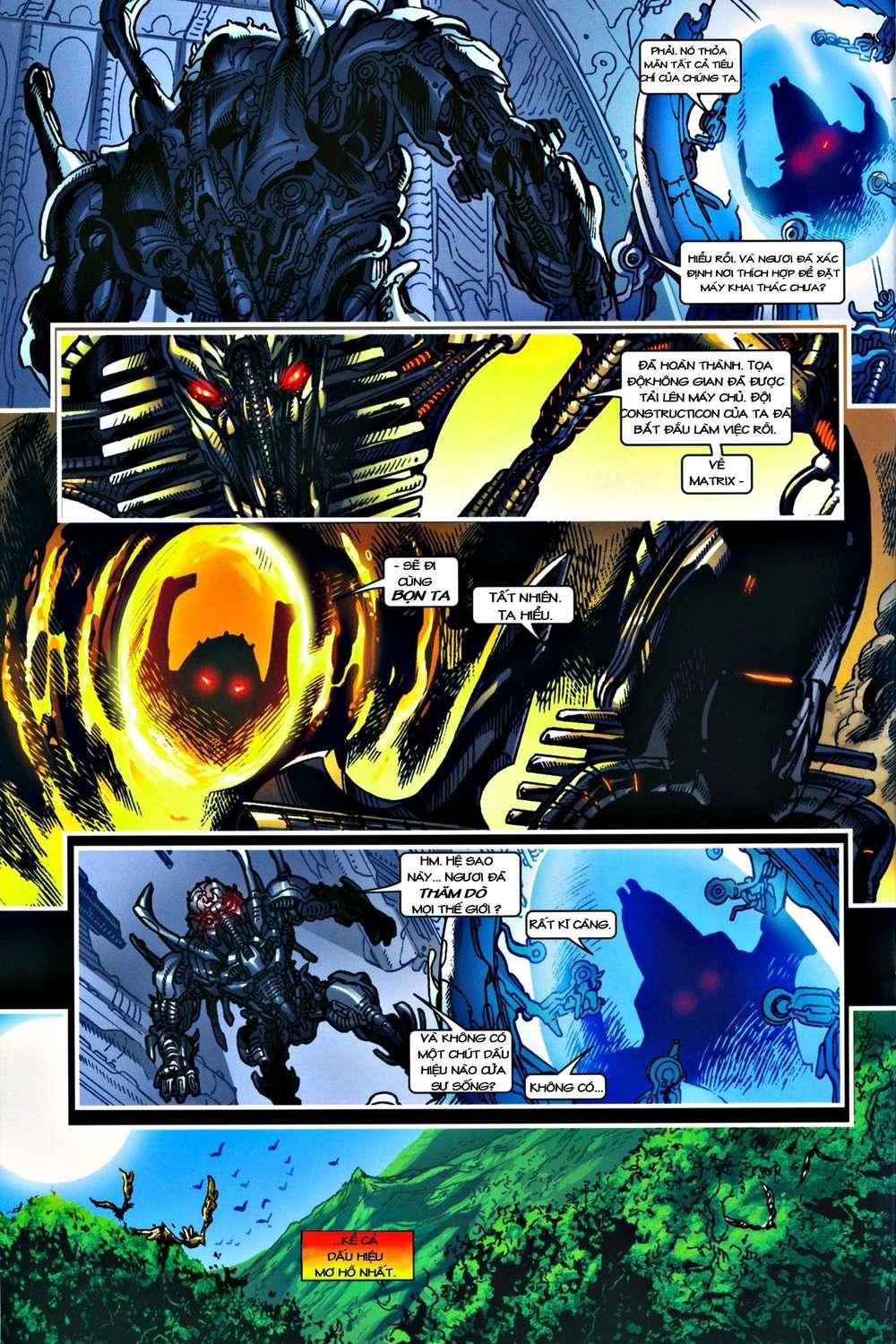 Transformer Film Comic Series Chapter 1 - Next Chapter 2