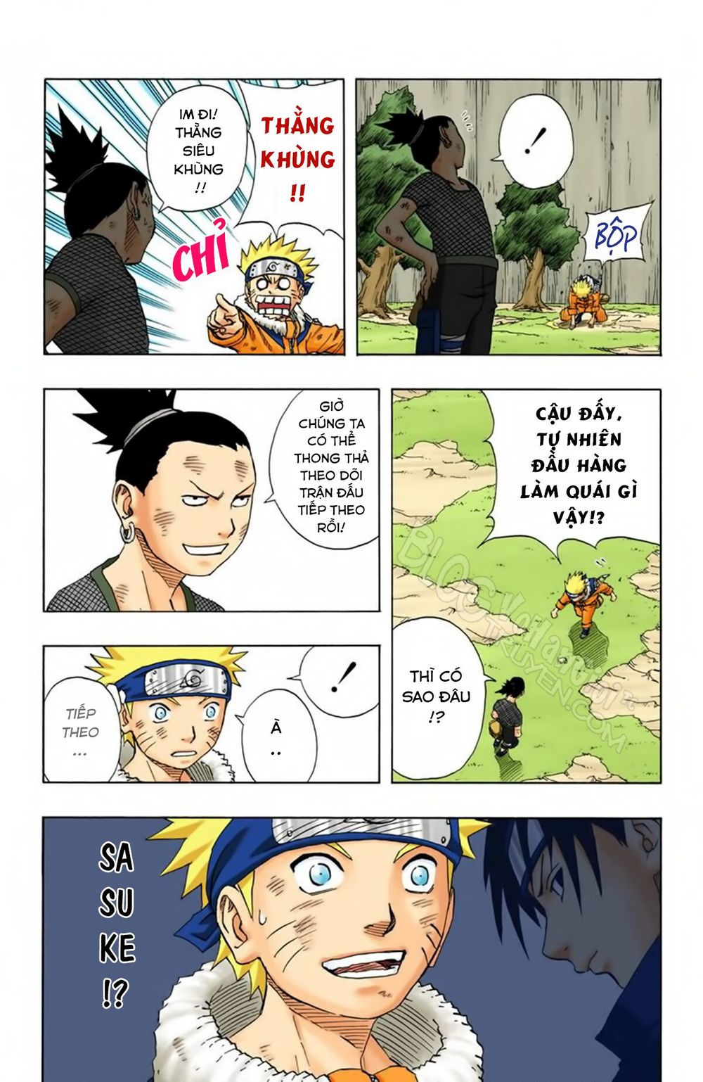 Naruto Full Màu Chapter 109 - Next Chapter 110