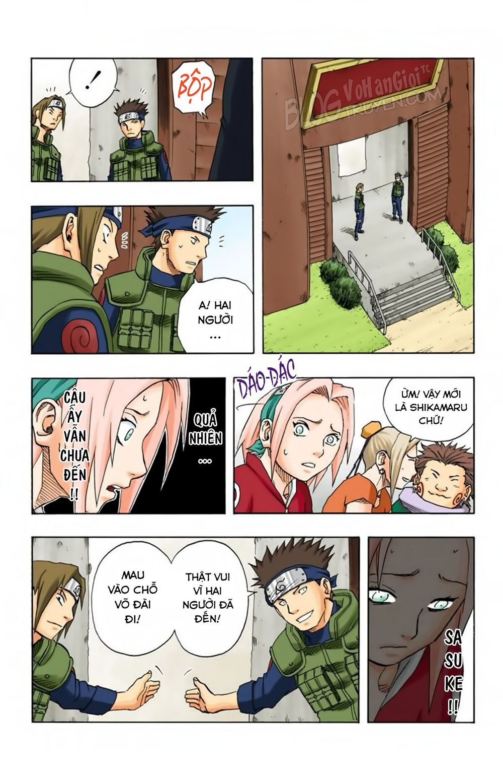 Naruto Full Màu Chapter 109 - Next Chapter 110