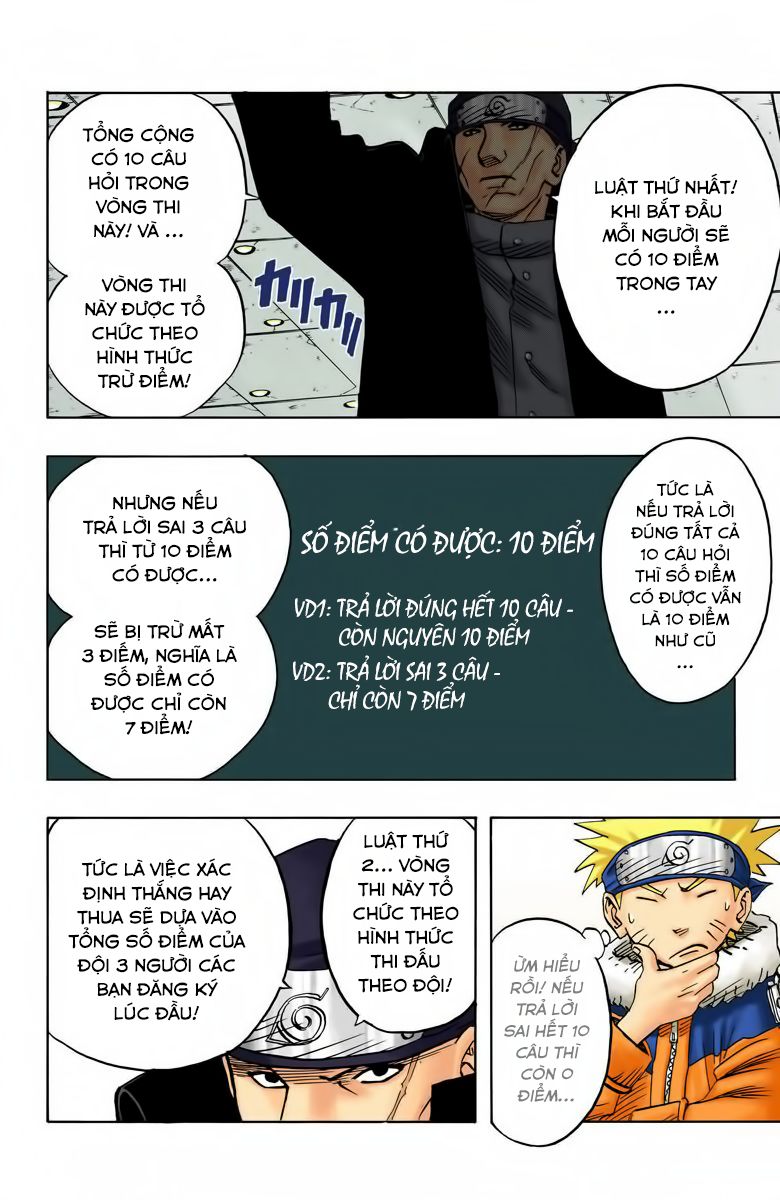 Naruto Full Màu Chapter 40 - Next Chapter 41