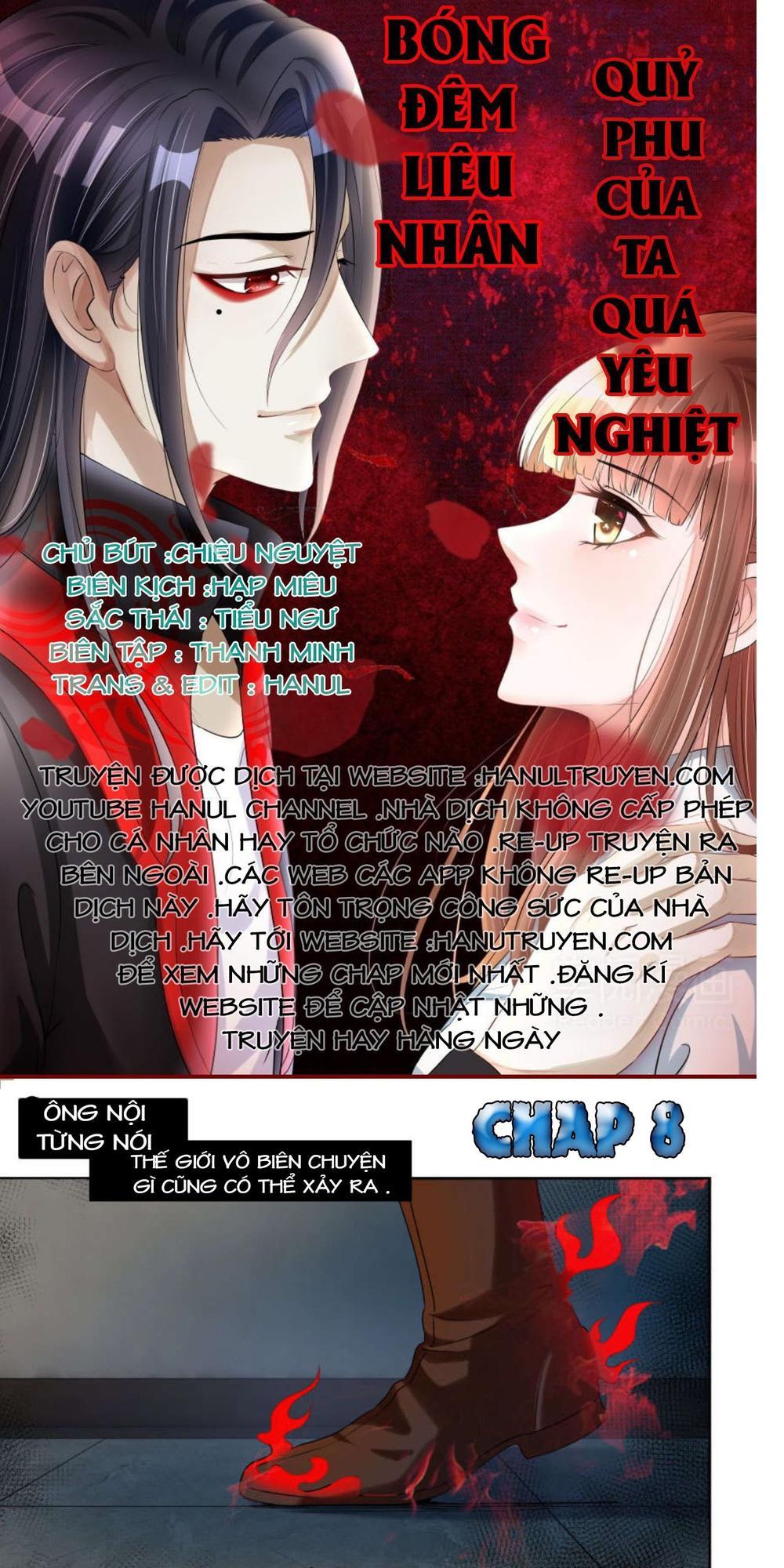 Bóng Đêm Liêu Nhân: Quỷ Phu Của Ta Quá Yêu Nghiệt Chapter 8 - Next Chapter 9