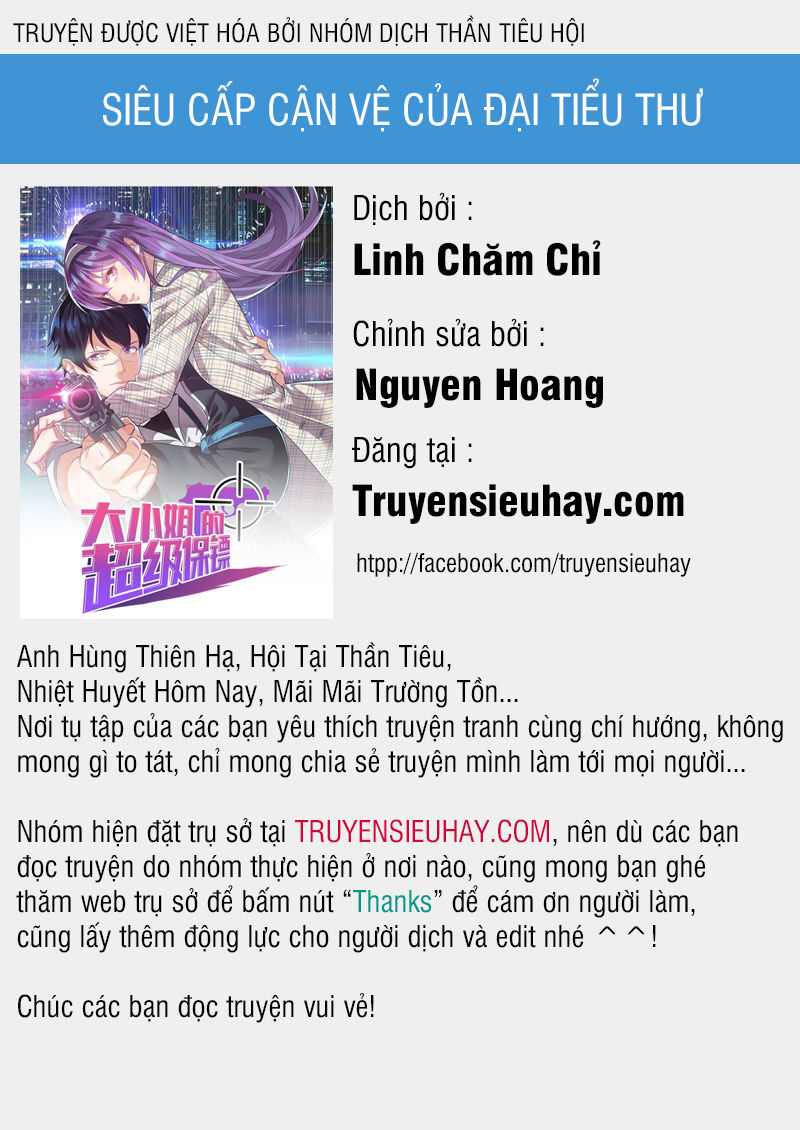 Siêu Cấp Hộ Vệ Của Đại Tiểu Thư Chapter 7 - Trang 3