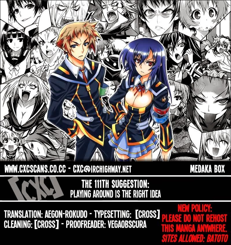 Medaka Box Chapter 112 - Next Chapter 113