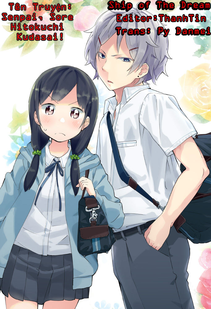 Senpai, Sore Hitokuchi Kudasai! Chapter 4 - Trang 3