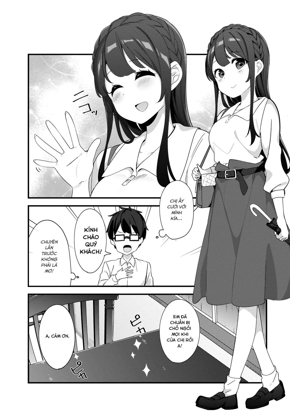 Hayasegawa-Kun To Megami Na Onee-San Chapter 2 - Trang 2