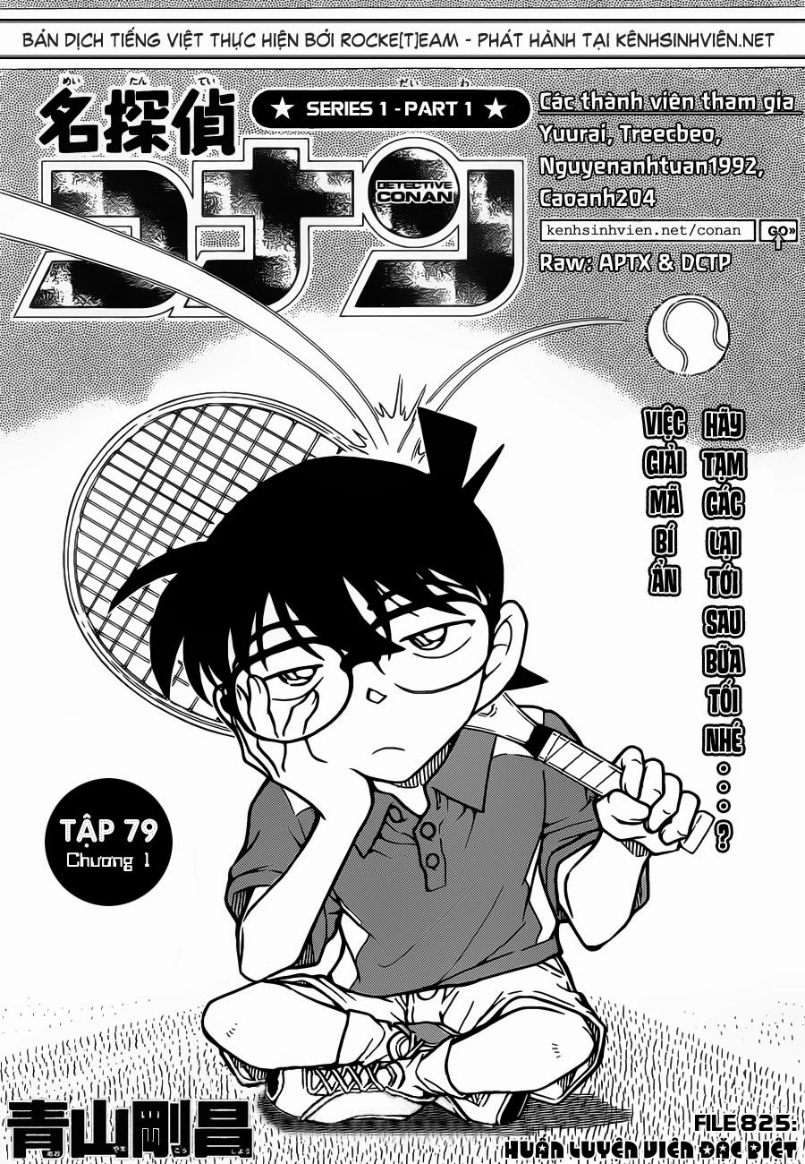 Thám Tử Conan Chapter 825 - Next Chapter 826