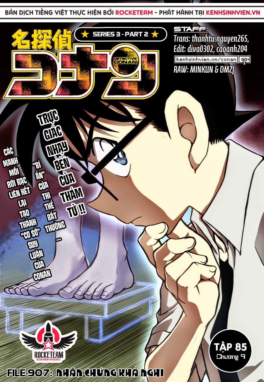 Thám Tử Conan Chapter 907 - Next Chapter 908