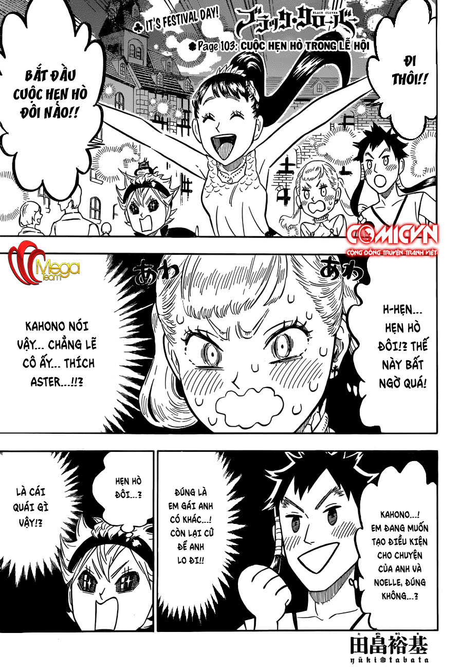 Black Clover - Thế Giới Phép Thuật Chapter 103 - Next Chapter 104