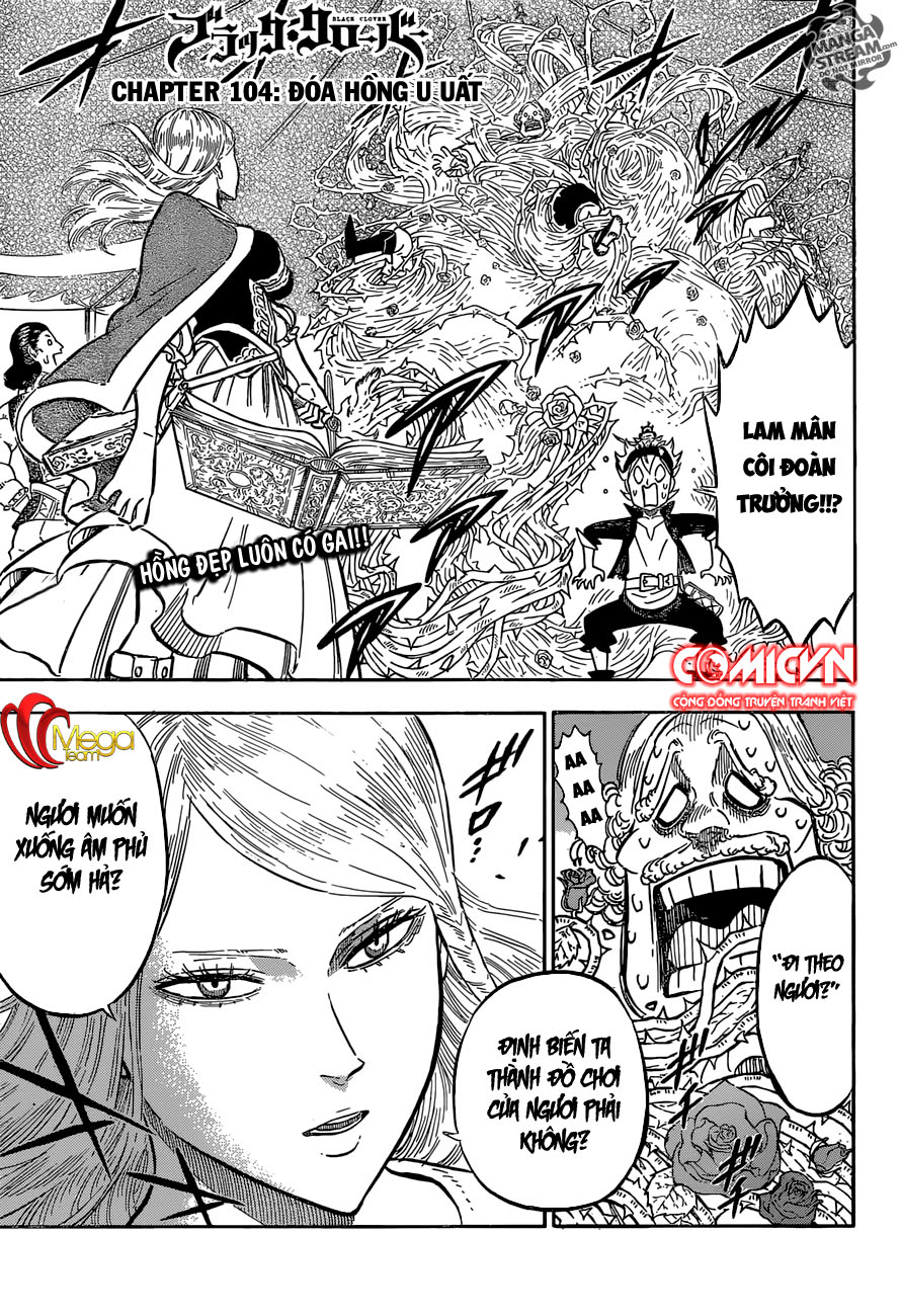 Black Clover - Thế Giới Phép Thuật Chapter 104 - Next Chapter 105