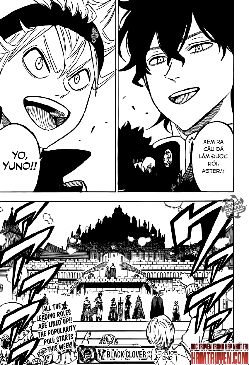 Black Clover - Thế Giới Phép Thuật Chapter 105 - Next Chapter 106