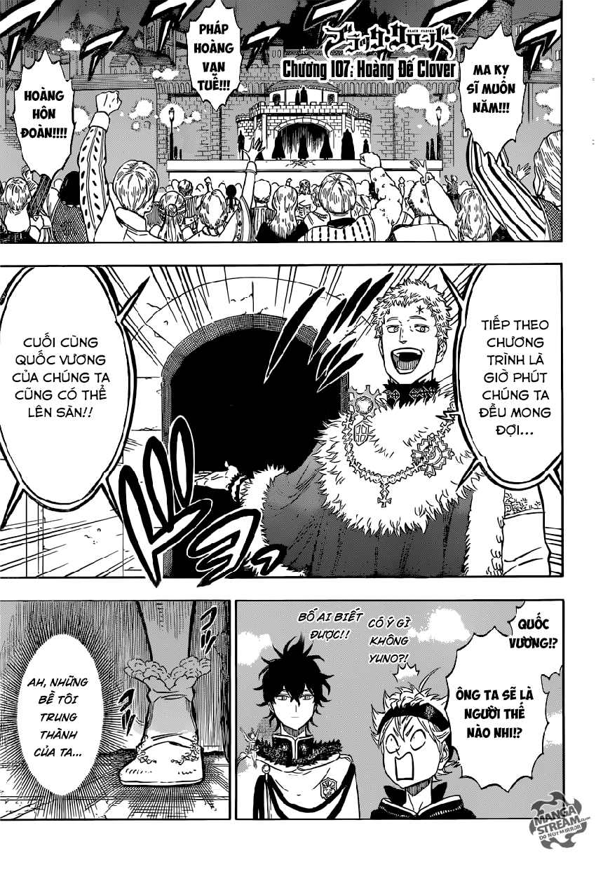 Black Clover - Thế Giới Phép Thuật Chapter 107 - Next Chapter 108