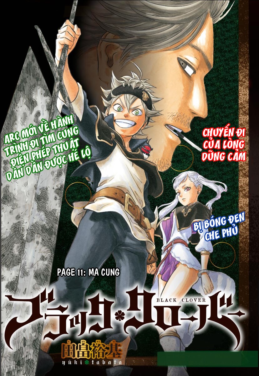 Black Clover - Thế Giới Phép Thuật Chapter 11 - Next Chapter 12