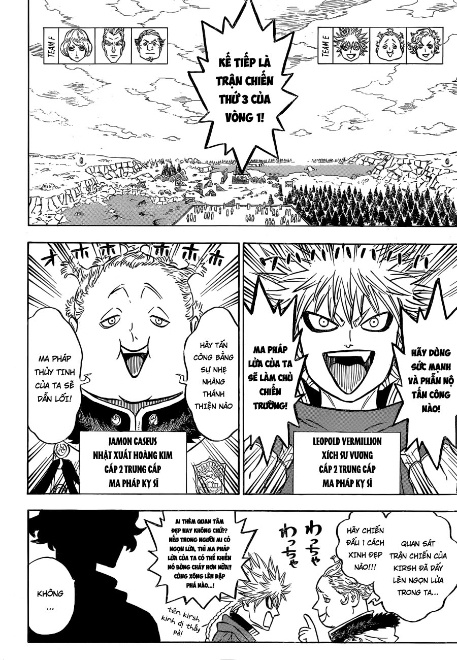 Black Clover - Thế Giới Phép Thuật Chapter 117 - Next Chapter 118