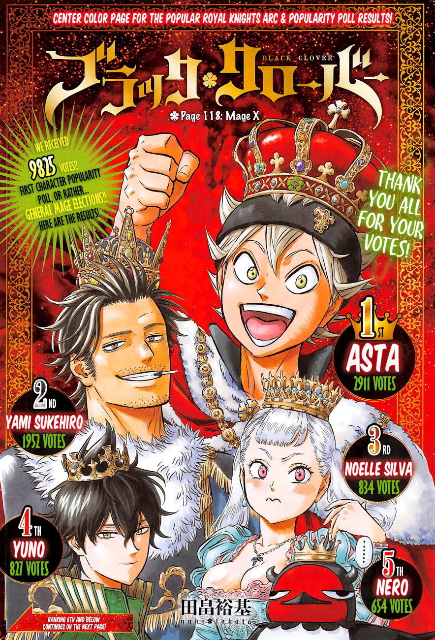 Black Clover - Thế Giới Phép Thuật Chapter 118 - Next Chapter 119