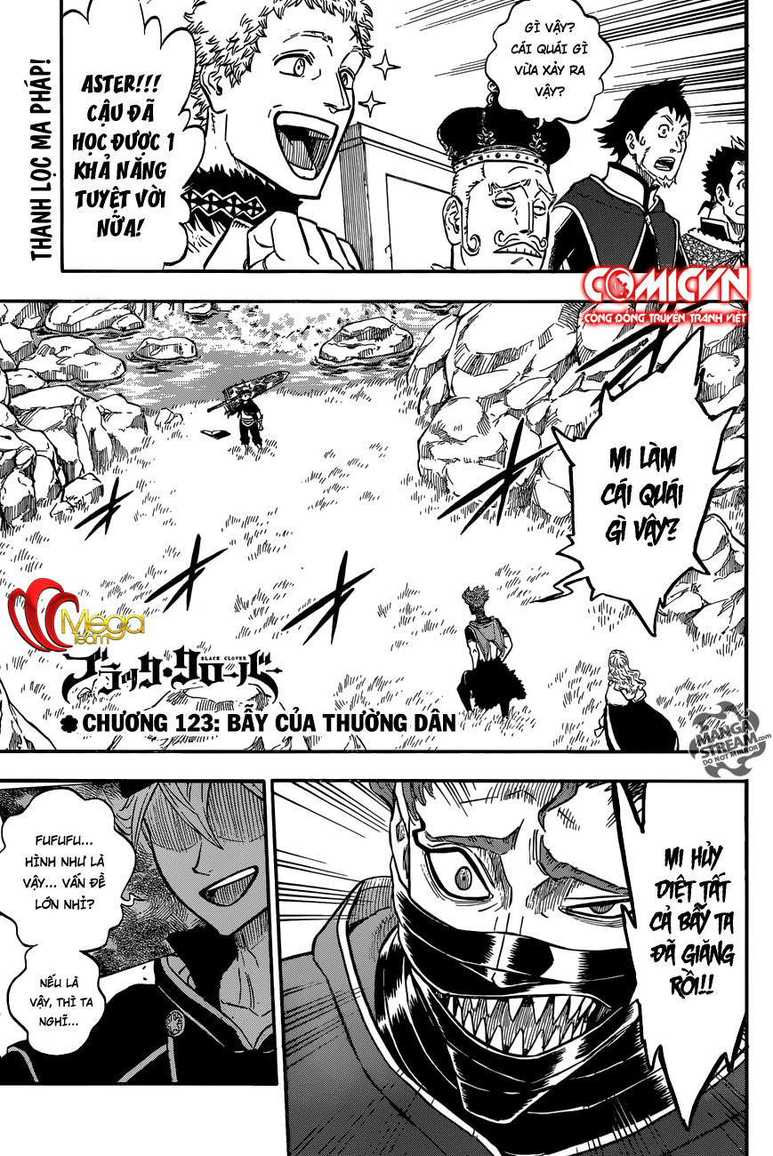 Black Clover - Thế Giới Phép Thuật Chapter 123 - Next Chapter 124