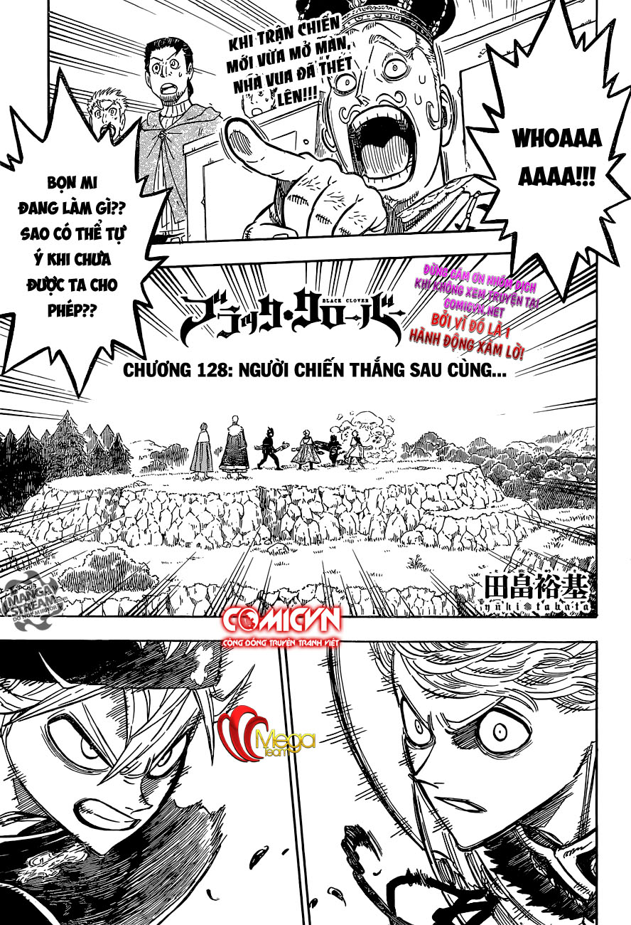 Black Clover - Thế Giới Phép Thuật Chapter 128 - Next Chapter 129