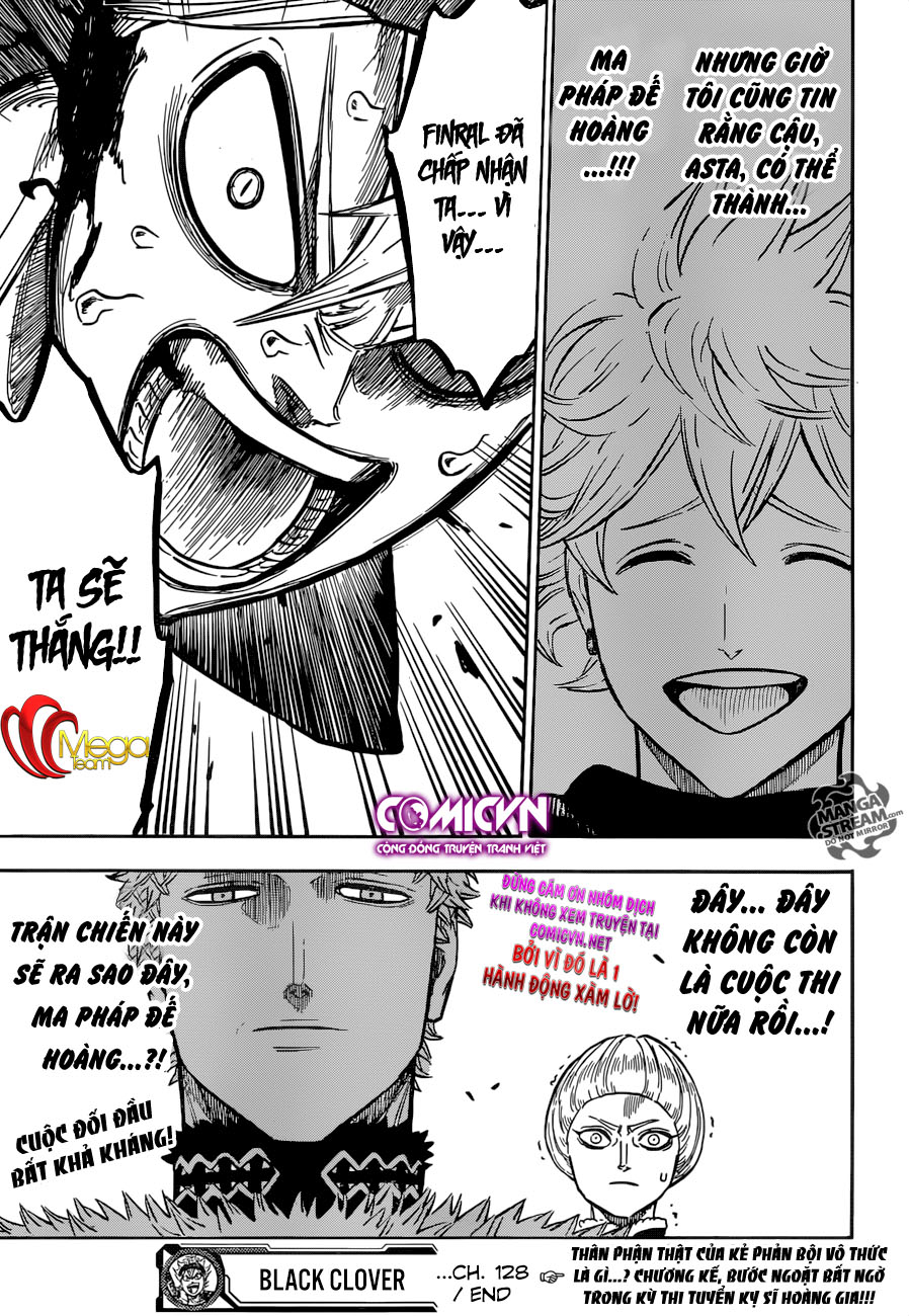 Black Clover - Thế Giới Phép Thuật Chapter 128 - Next Chapter 129