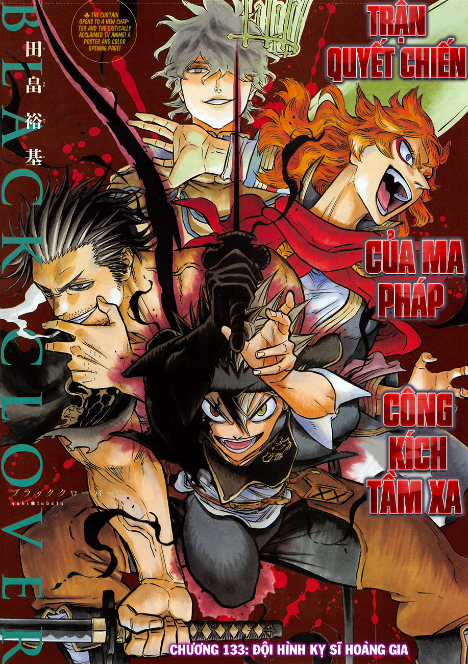 Black Clover - Thế Giới Phép Thuật Chapter 133 - Next Chapter 134