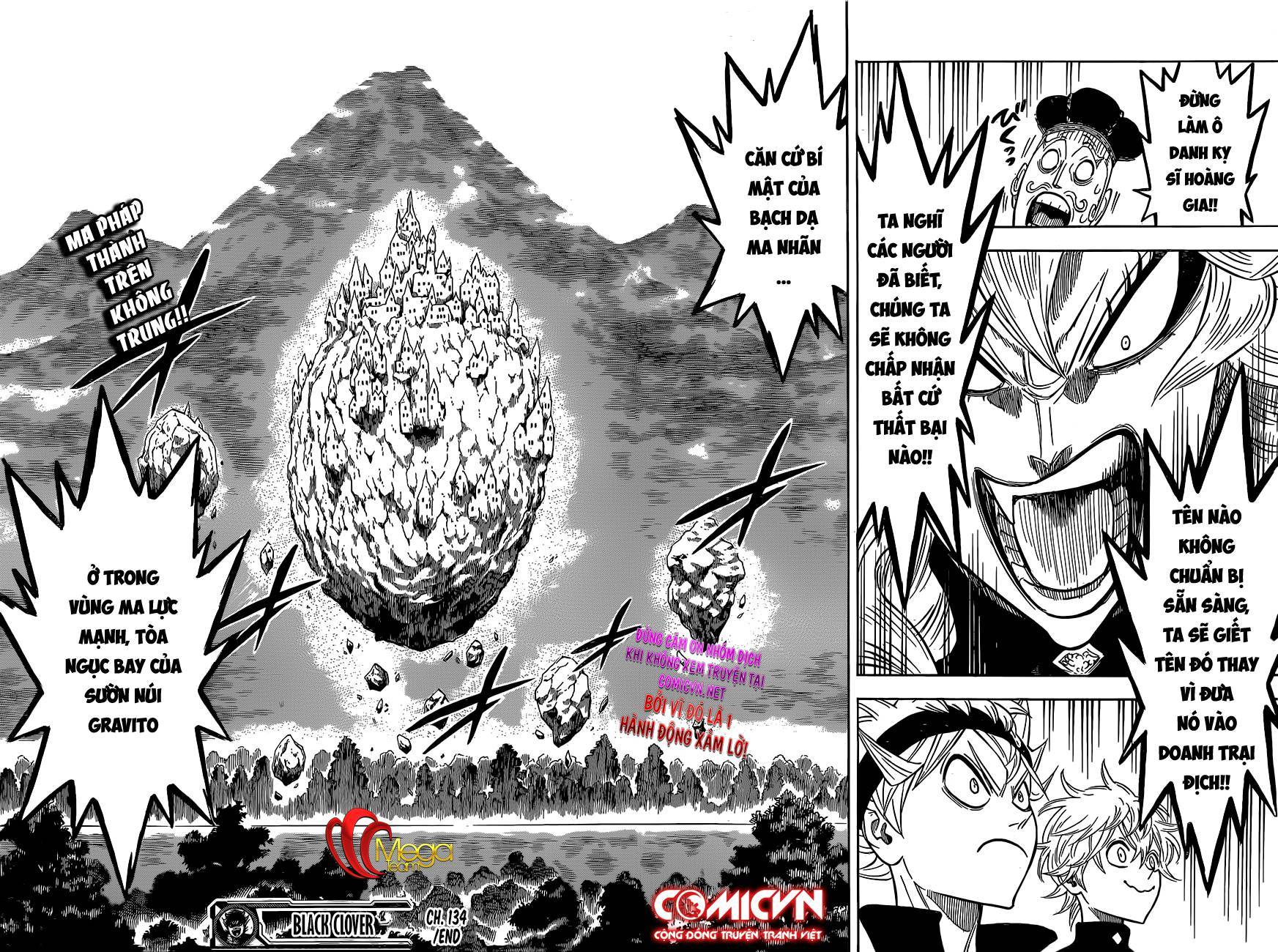 Black Clover - Thế Giới Phép Thuật Chapter 134 - Next Chapter 135