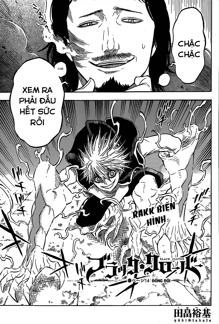 Black Clover - Thế Giới Phép Thuật Chapter 14 - Next Chapter 15