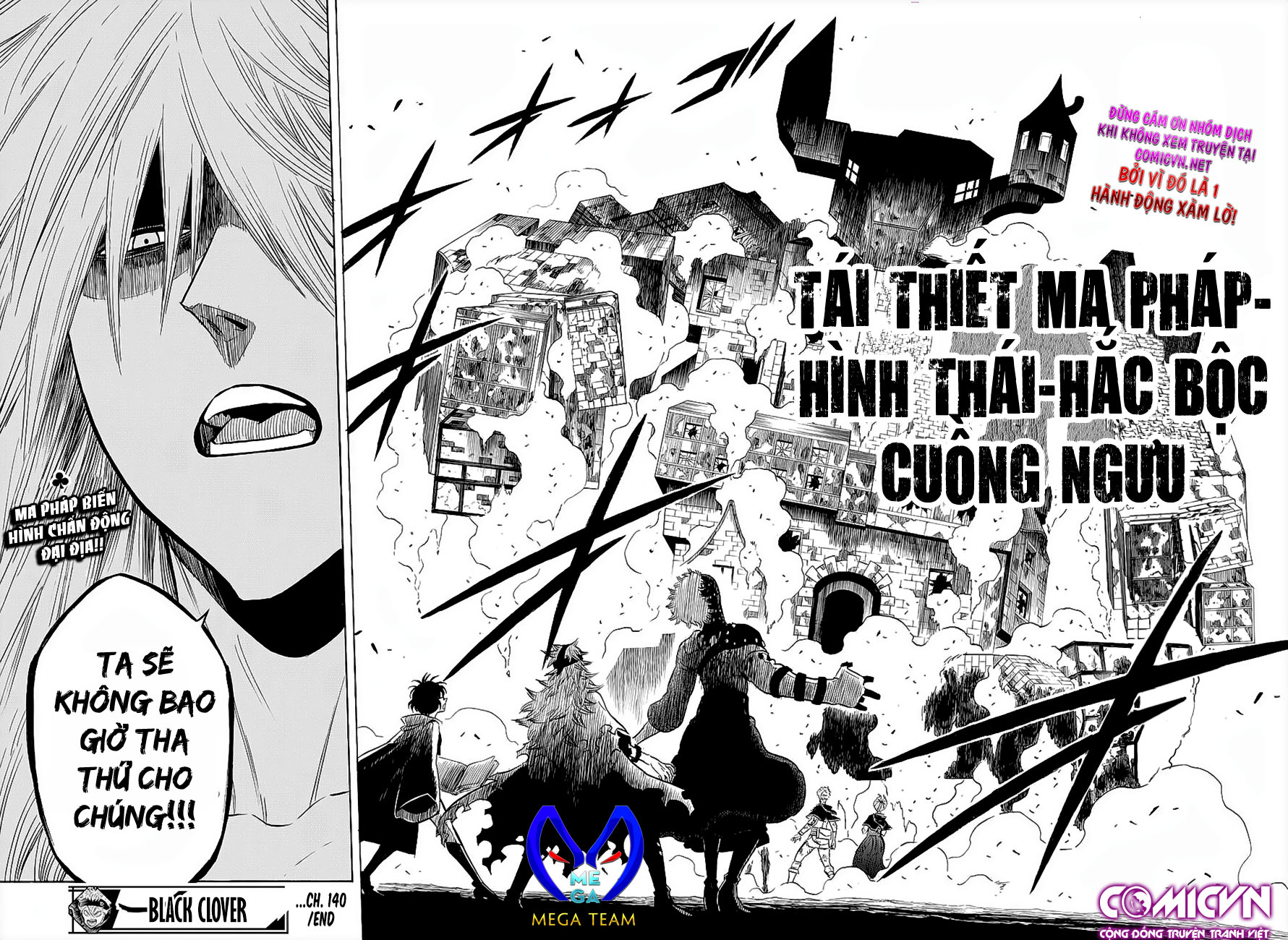 Black Clover - Thế Giới Phép Thuật Chapter 140 - Next Chapter 141