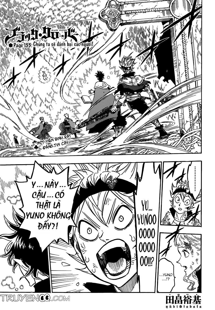 Black Clover - Thế Giới Phép Thuật Chapter 155 - Next Chapter 156