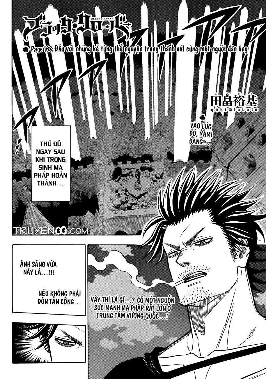 Black Clover - Thế Giới Phép Thuật Chapter 168 - Next Chapter 169