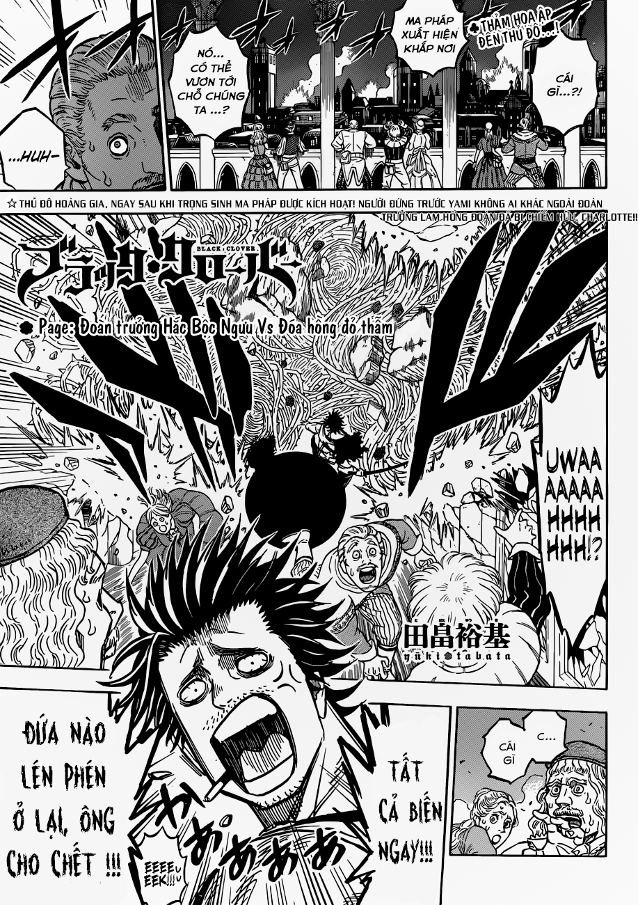 Black Clover - Thế Giới Phép Thuật Chapter 169 - Next Chapter 170