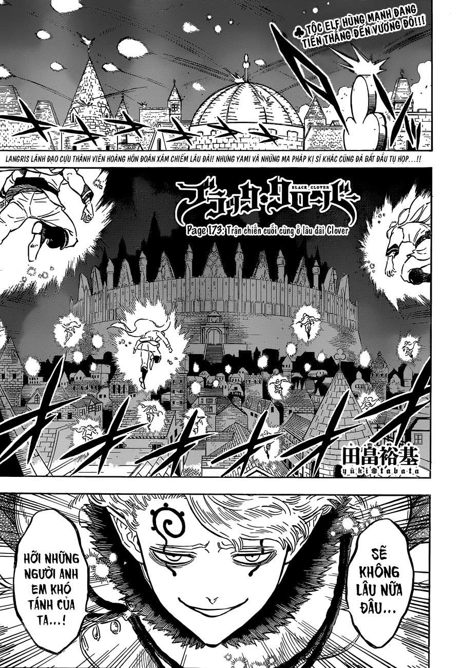 Black Clover - Thế Giới Phép Thuật Chapter 173 - Next Chapter 174